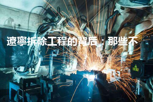 遼寧拆除工程的背后：那些不為人知的故事？
